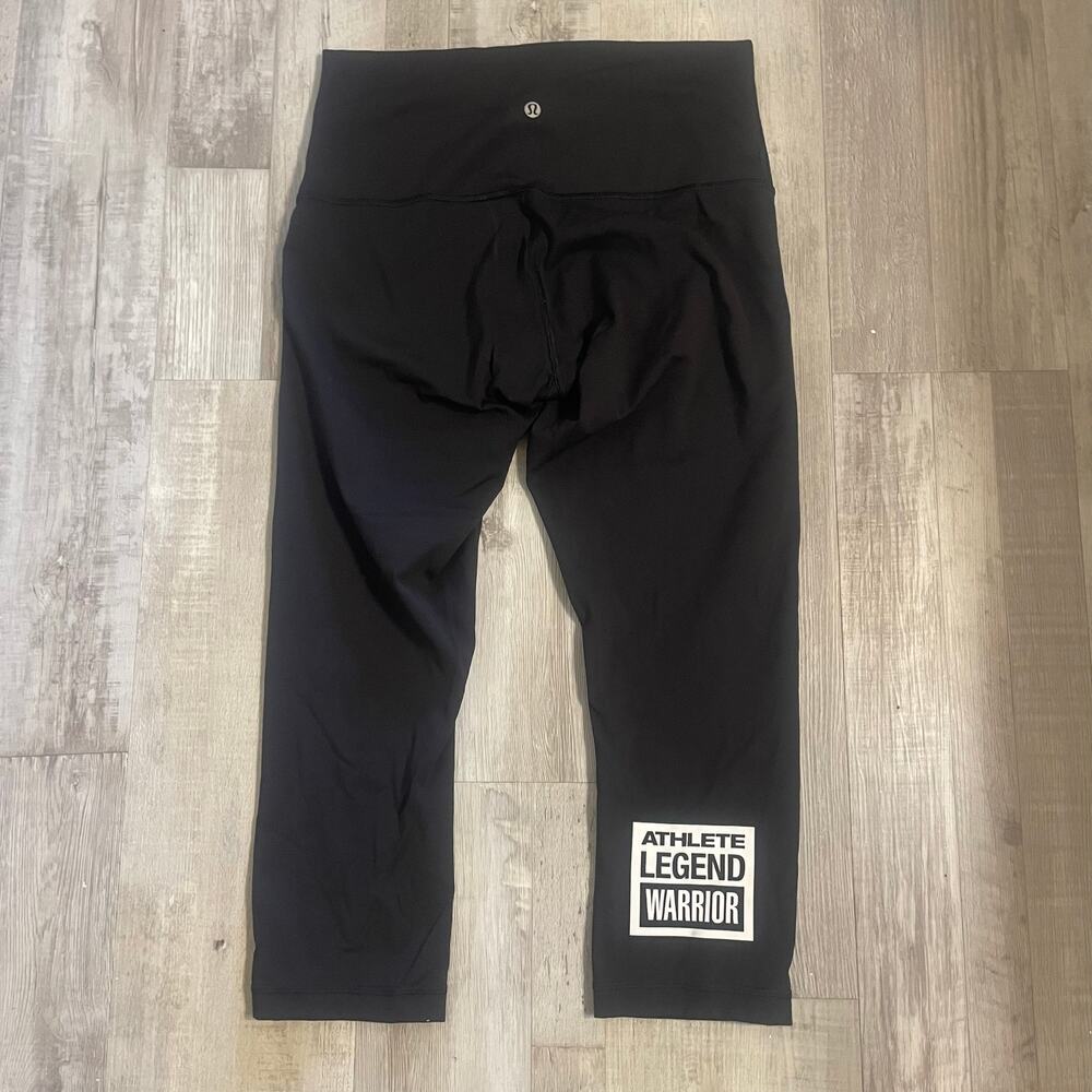Lululemon SoulCycle Wunder Under Crop Leggings size 10 - Picture 9 of 12